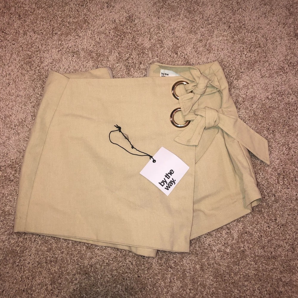 By the way. Skort